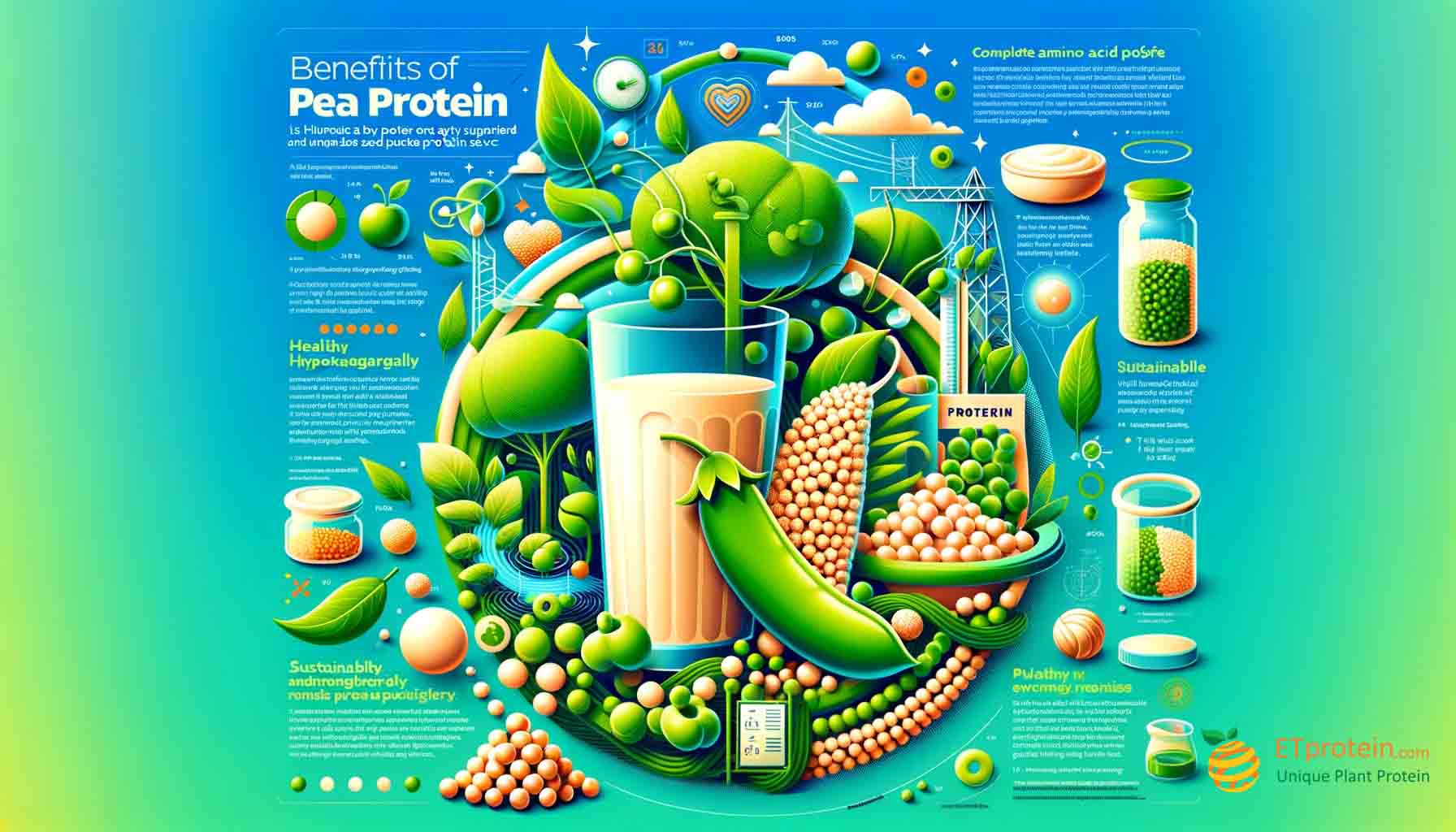 Is Pea Protein Soy? Unraveling the Myths and Facts.Uncover the truth about pea vs. soy protein and why ETprotein's high-quality, sustainable pea protein is the superior choice.