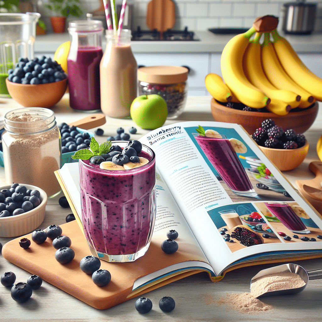 Boost Your Energy with Delicious Blueberry Banana Protein Smoothie Recipes