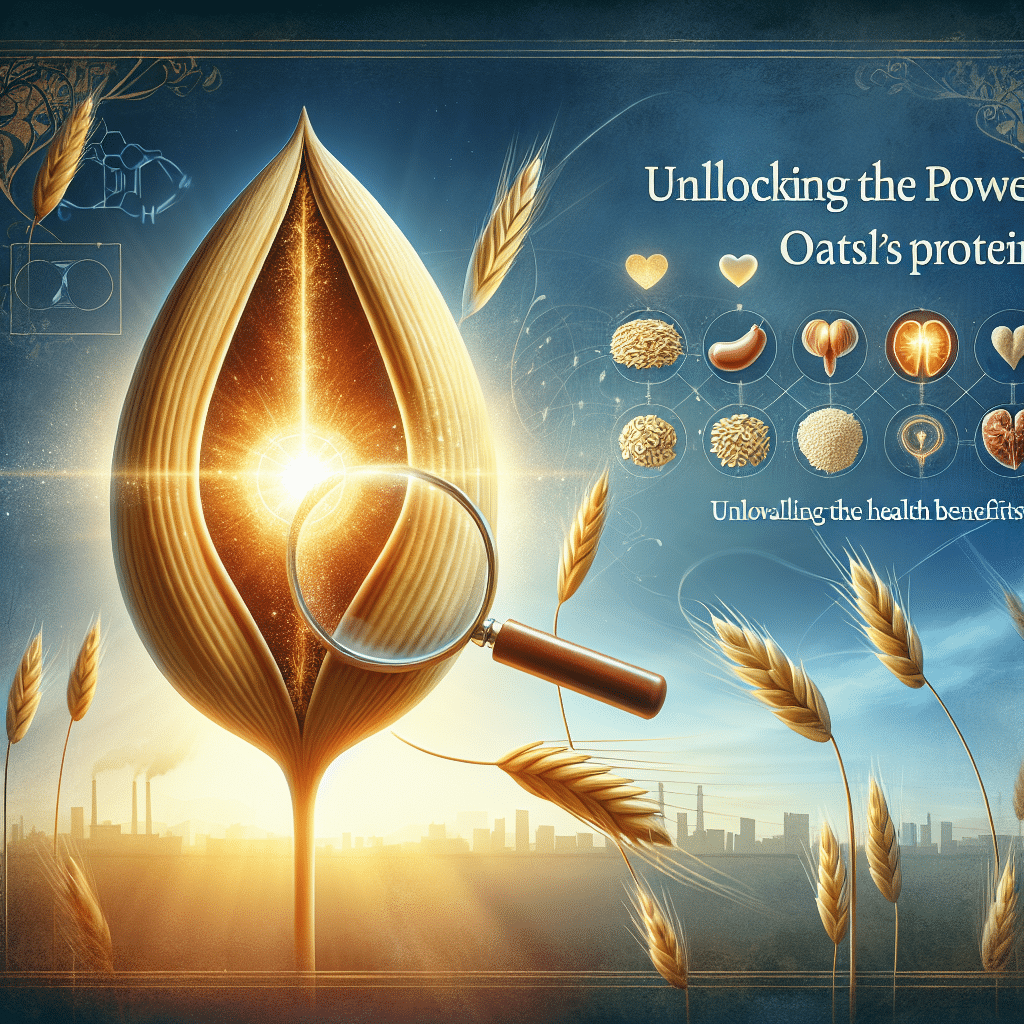 Unlocking the Power of Oats Proteins: Unveiling the Health Benefits