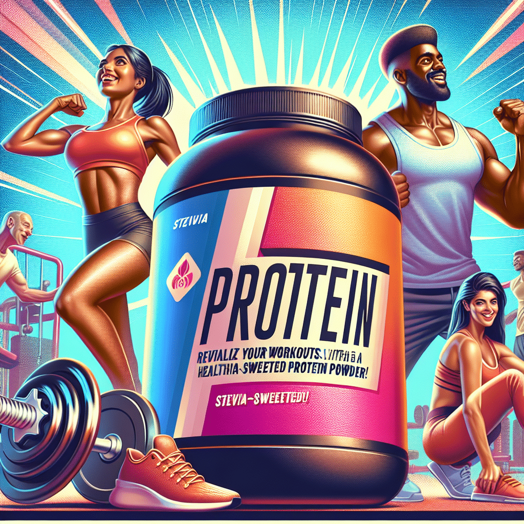 Revitalize Your Workouts with Stevia-Sweetened Protein Powder: A Healthier and Sweeter Boost!
