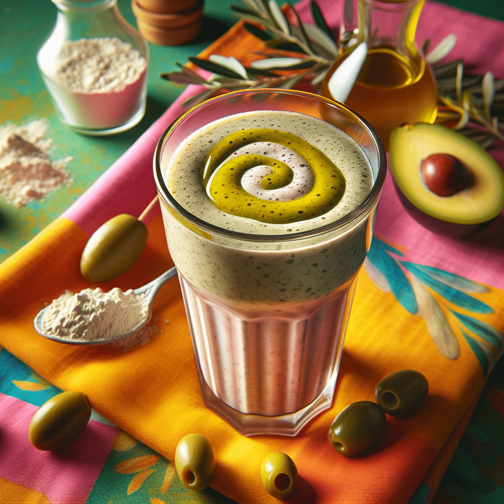 Revitalize Your Body with Nourishing Olive Oil Protein Shakes