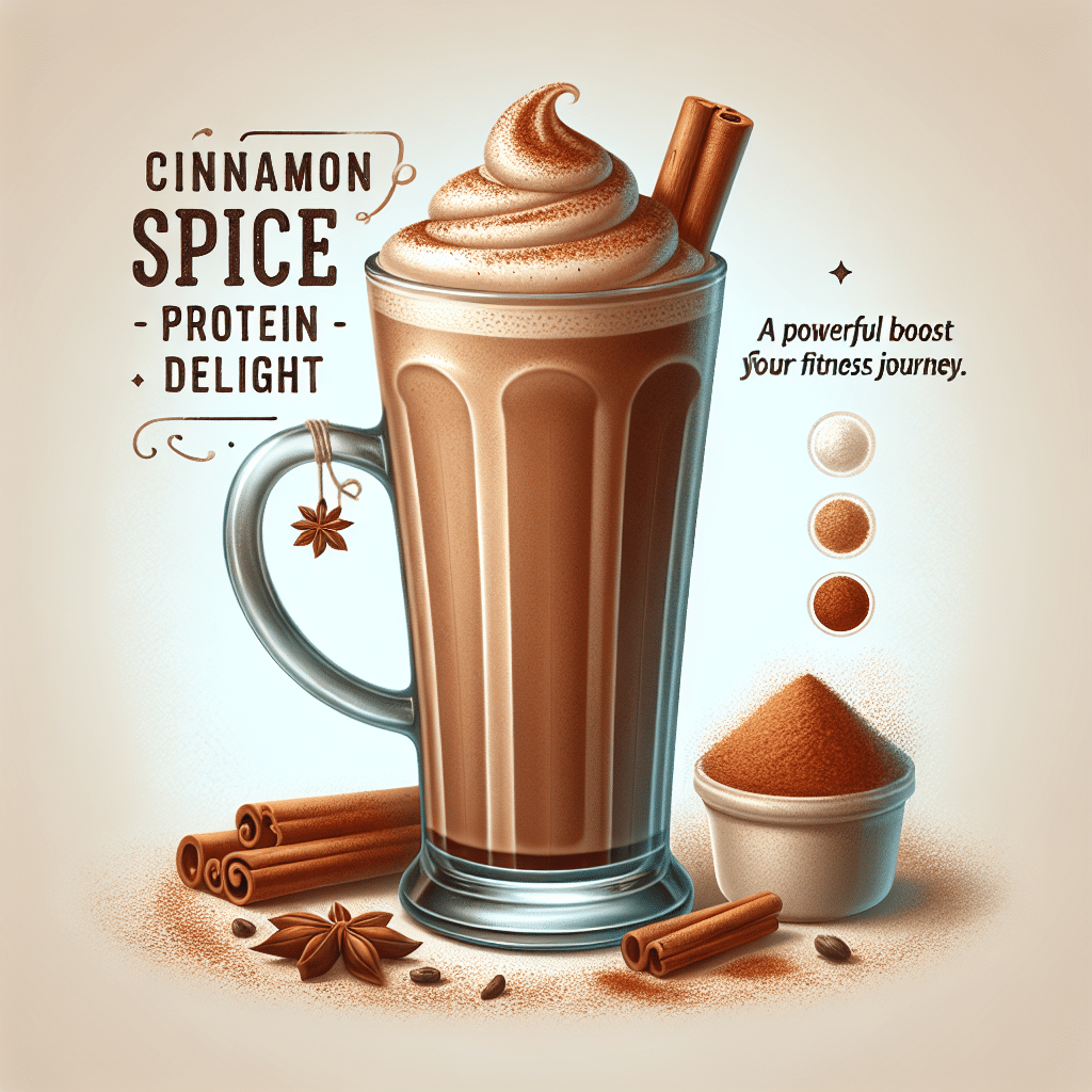 Cinnamon Spice Protein Delight: A Powerful Boost for Your Fitness Journey