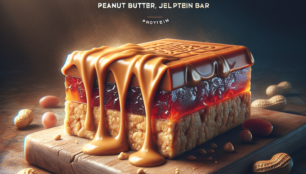 peanut butter and jelly protein bar