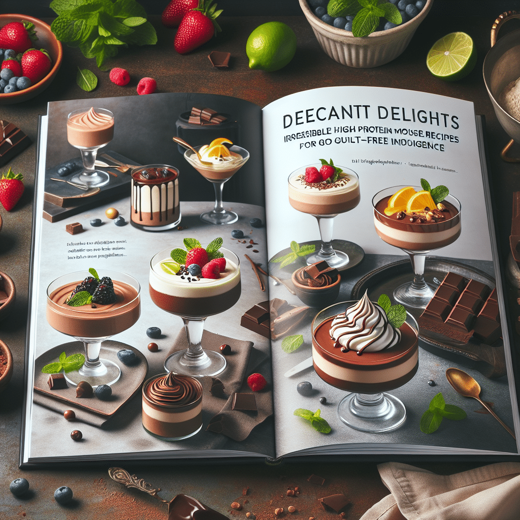 Decadent Delights: Irresistible High Protein Mousse Recipes for Guilt-Free Indulgence