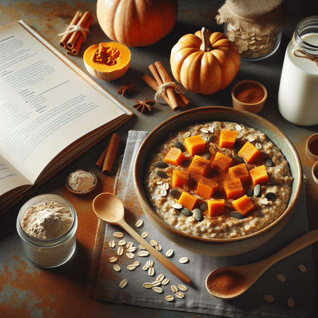 Pumpkin Overnight Oats with Protein Powder Recipe