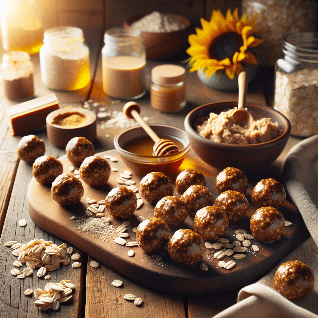 Sunflower Butter Protein Balls: Snack Recipe