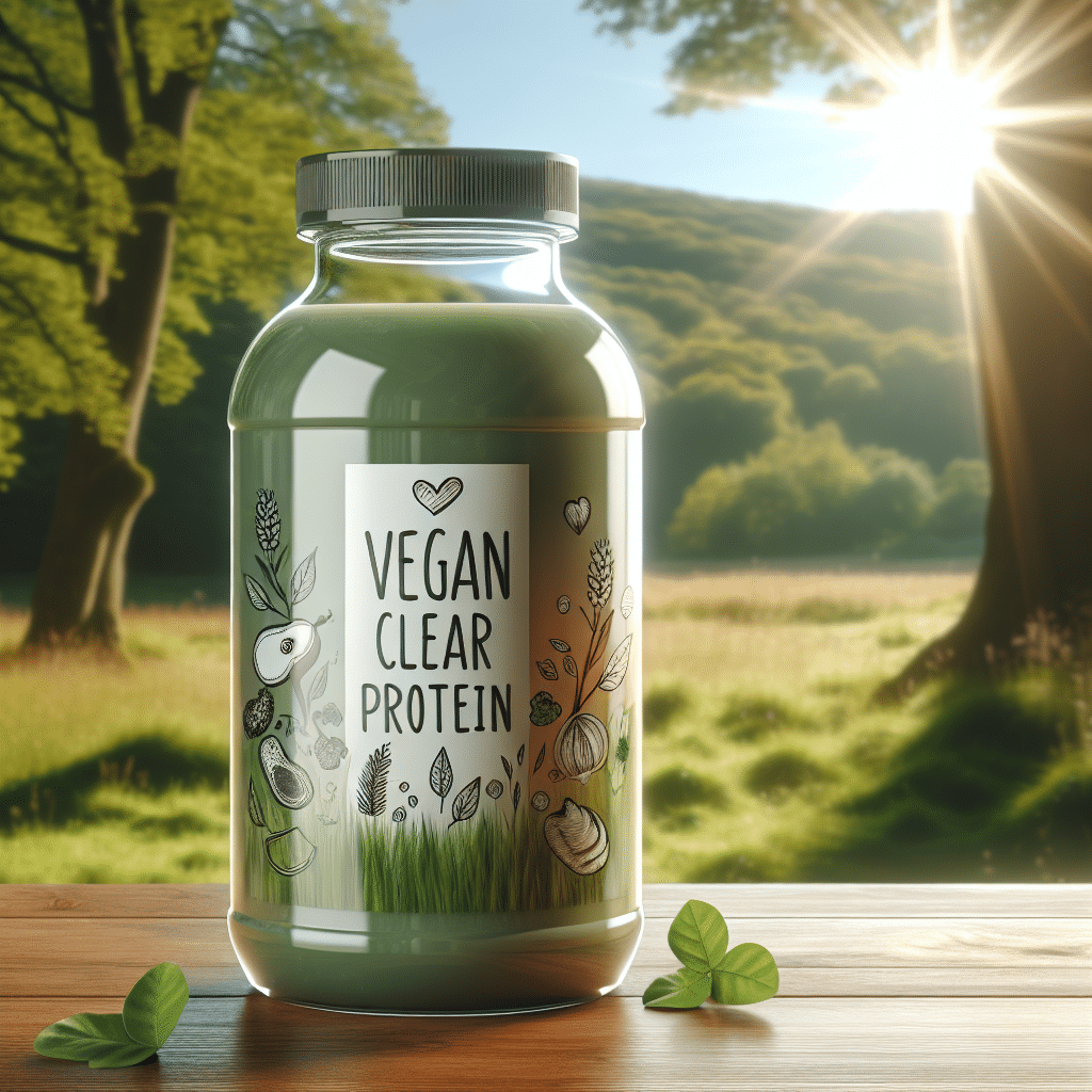 Vegan Clear Protein: Transparent Quality