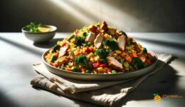 High-Protein Crispy Chicken Fried Rice: A Culinary Guide.Discover the ultimate guide to making high-protein crispy chicken fried rice, packed with flavors, nutrition tips, and ETProtein's rice protein benefits.