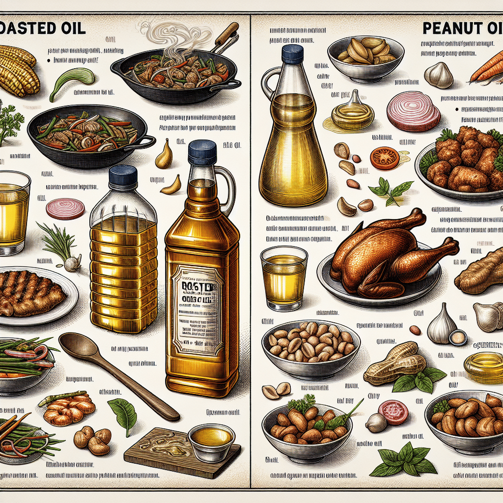 Roasted vs. Peanut Oil: Cooking Uses Compared