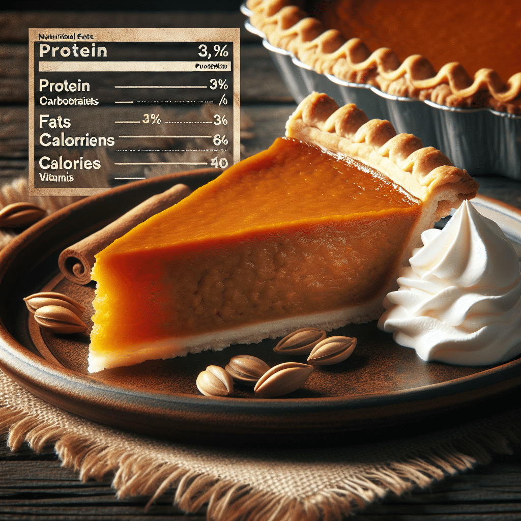 Protein Pumpkin Pie Nutritional Facts