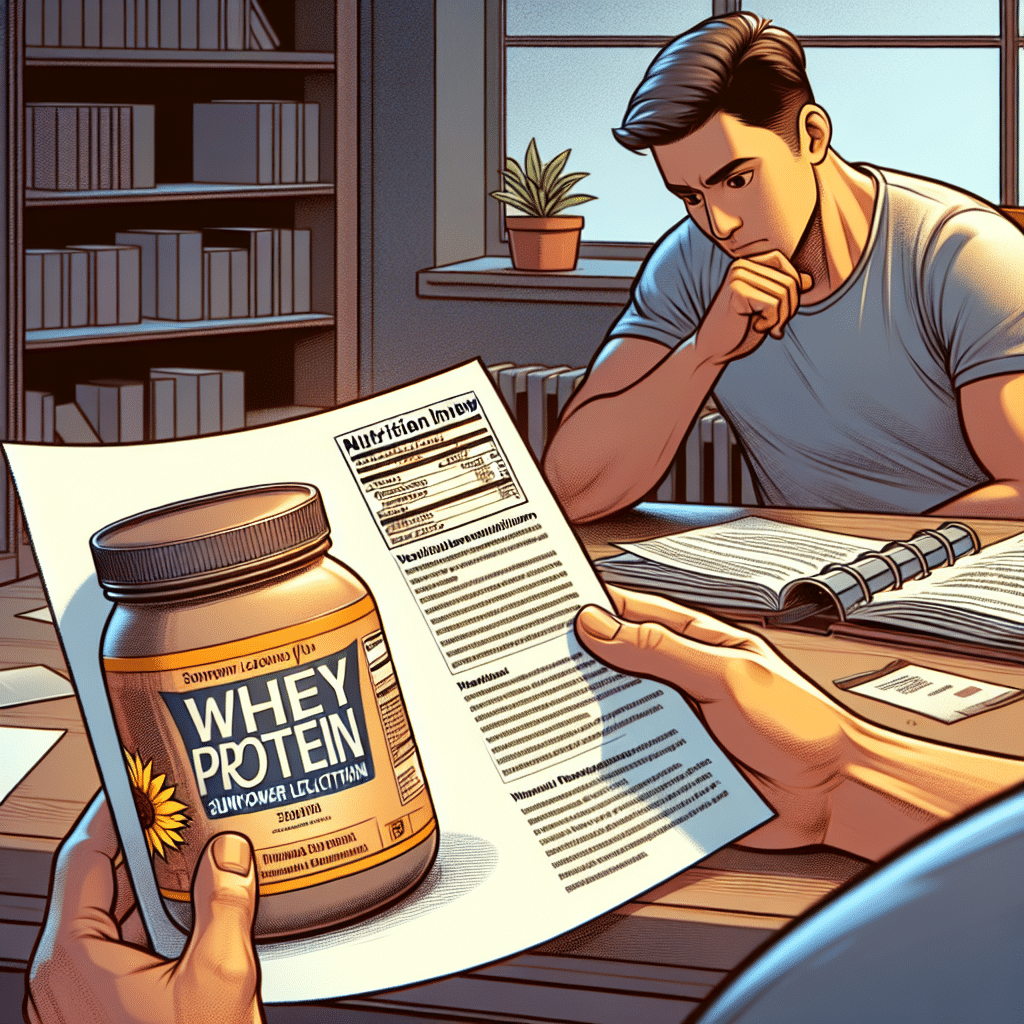 Whey Protein with Sunflower Lecithin: A Review