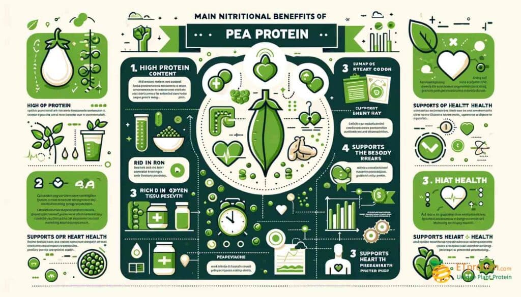 Pea and Rice Protein: Sustainable Nutrition Guide.Discover the benefits of pea and rice protein for muscle growth, heart health, and sustainable nutrition with ETprotein's quality products.