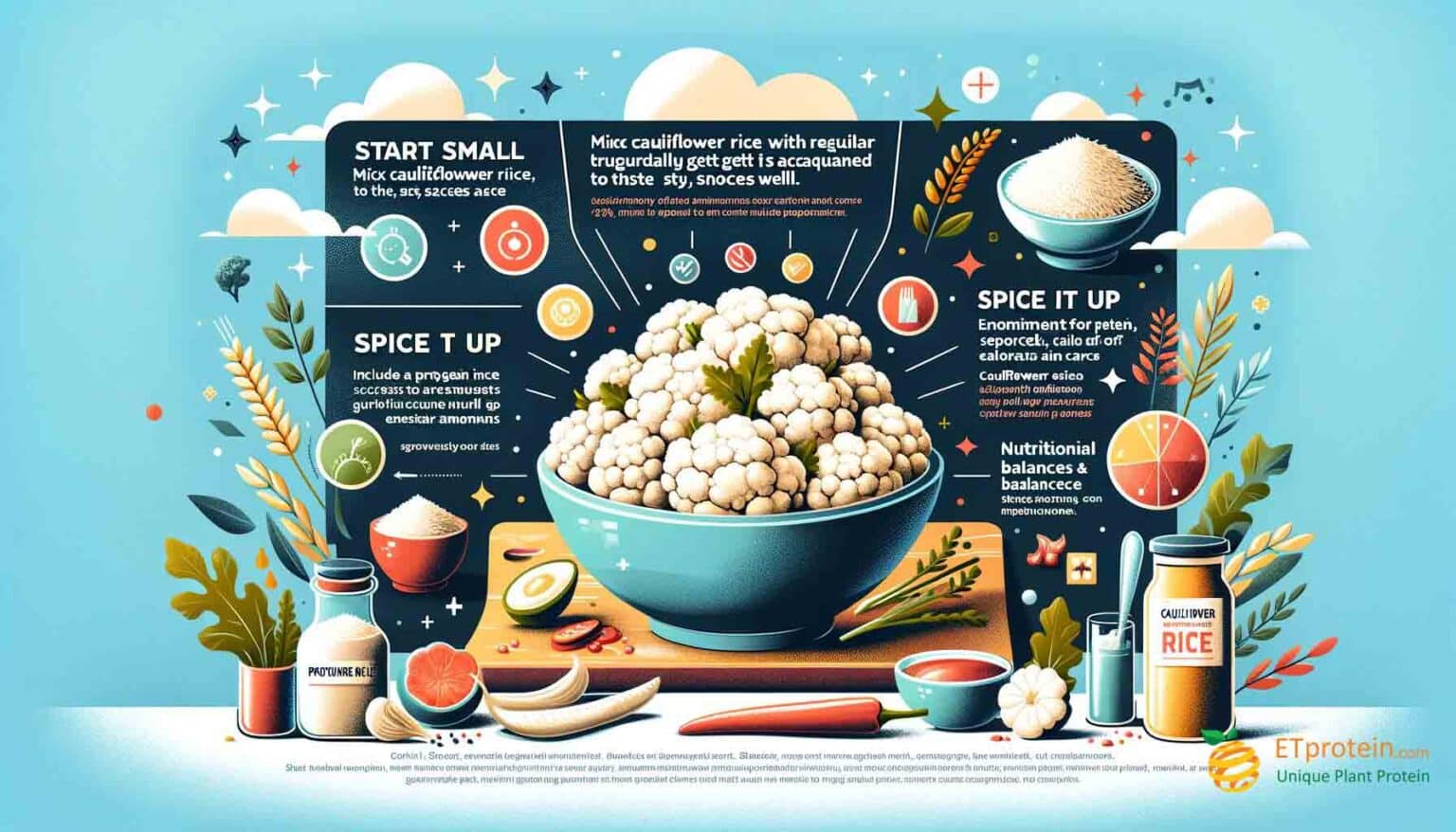 The Comprehensive Guide to Protein in Cauliflower Rice