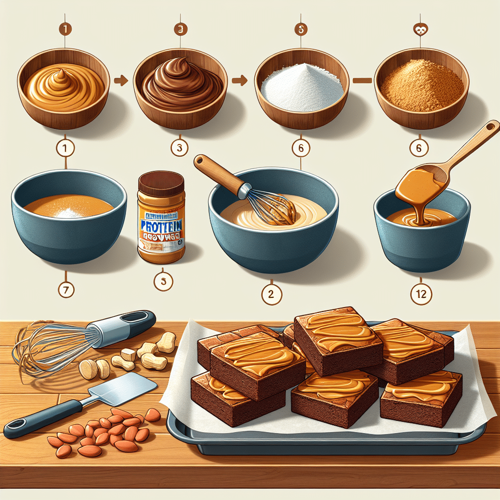 Peanut Butter Protein Brownies: Delicious Recipe
