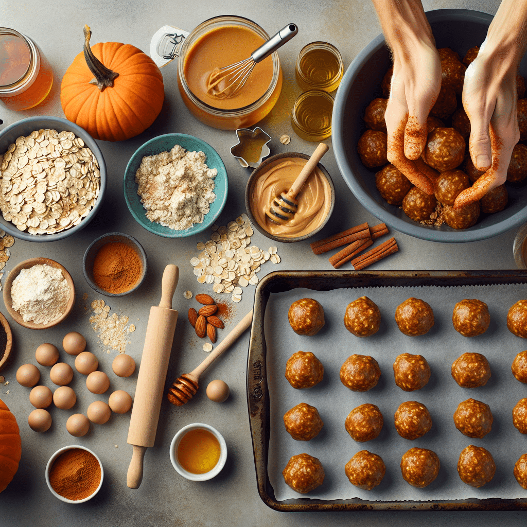 Pumpkin Spice Protein Balls How-To