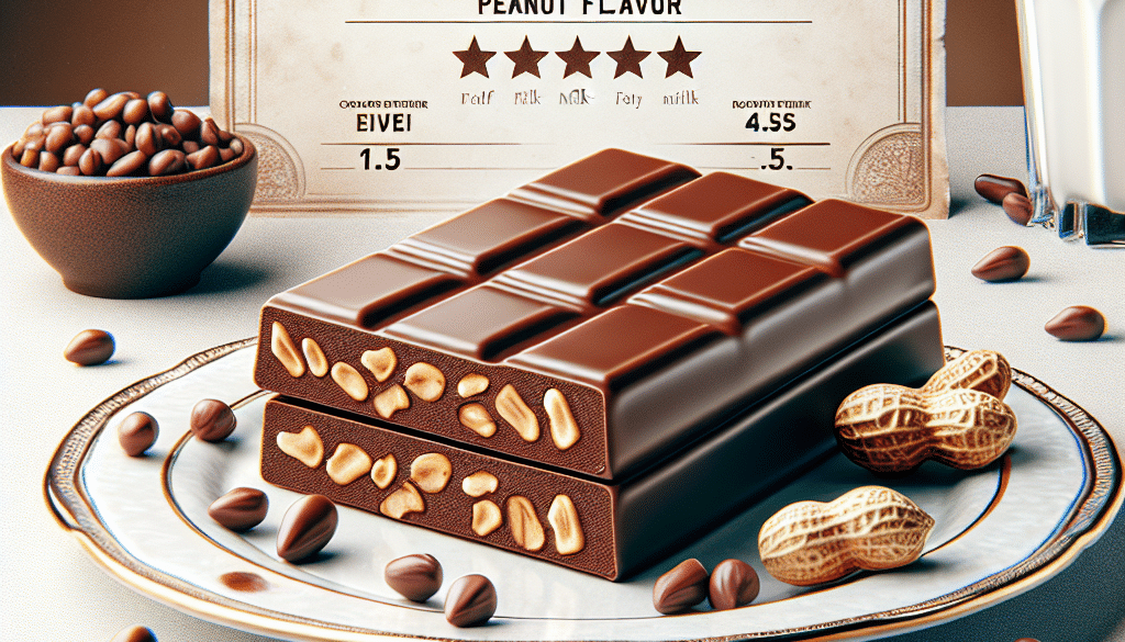 Chocolate Protein Bar: Peanut Flavor Review
