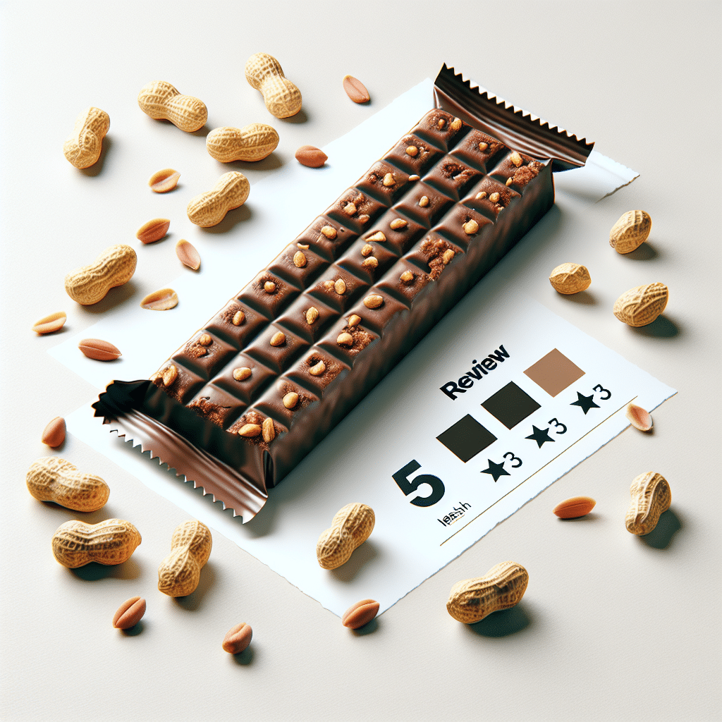Chocolate Protein Bar: Peanut Flavor Review