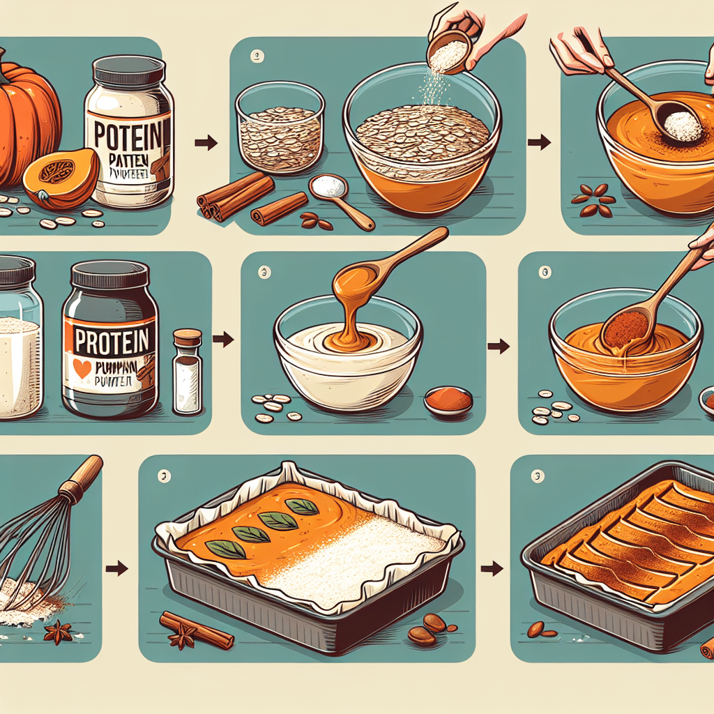 Protein Pumpkin Baked Oats Method