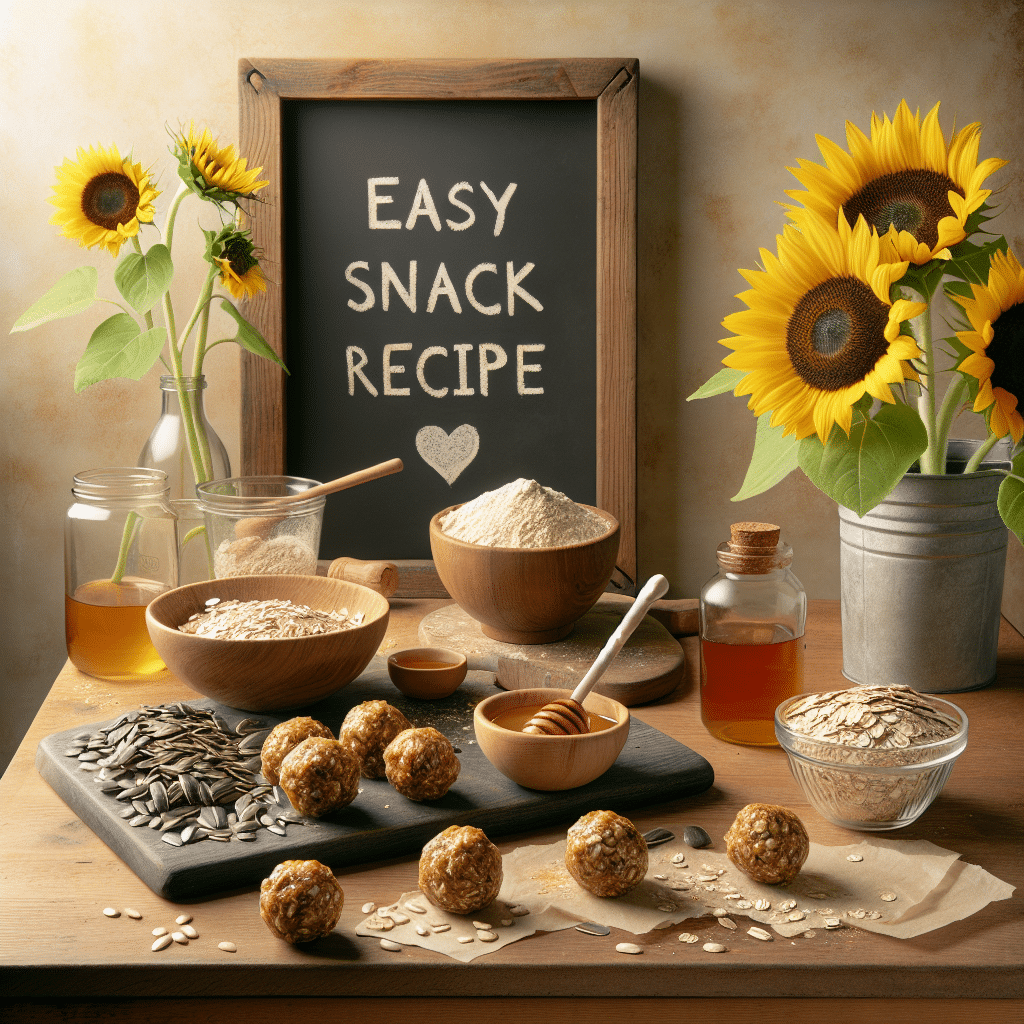Sunflower Protein Balls: Easy Snack Recipe