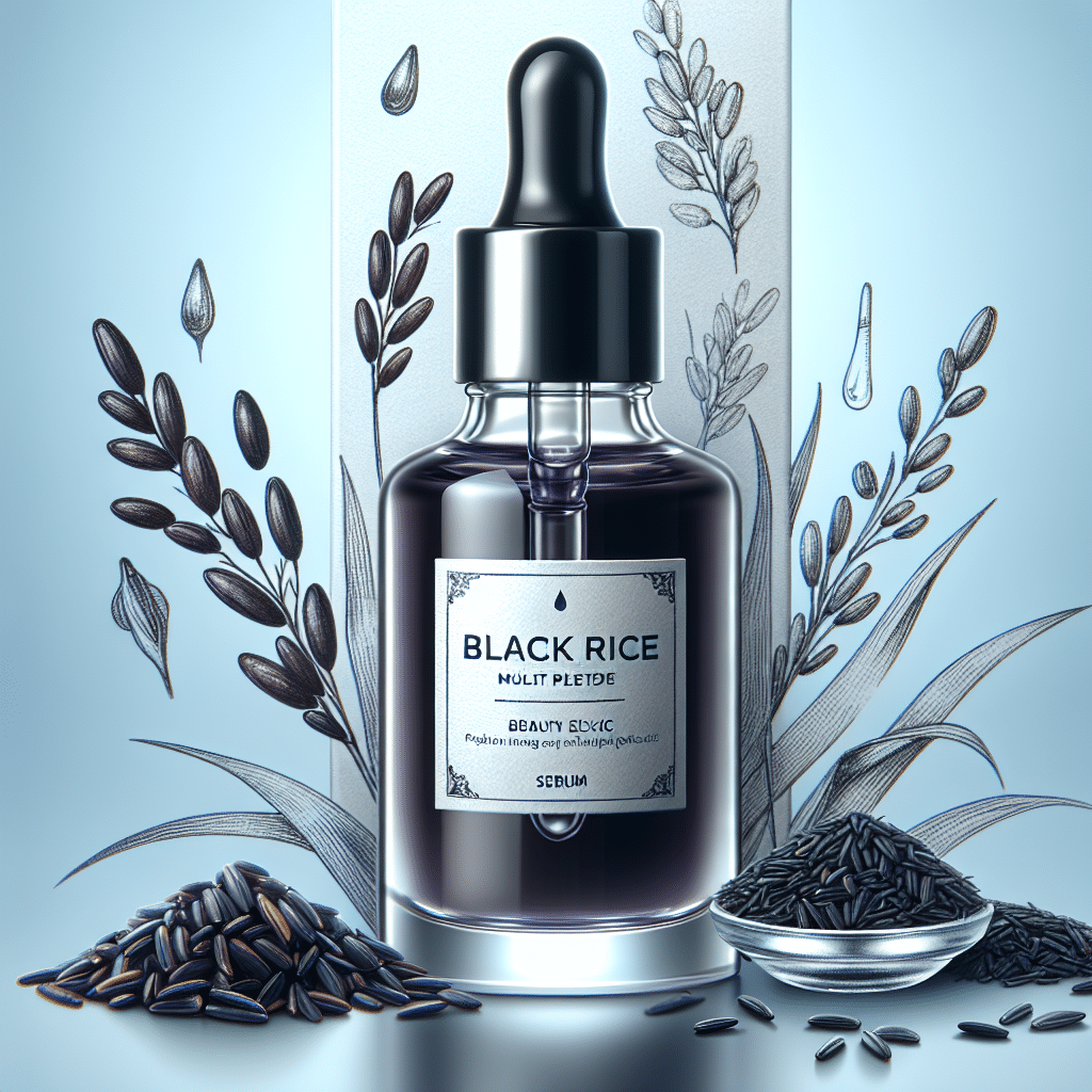 Black Rice Multi Peptide Serum: Beauty Elixir