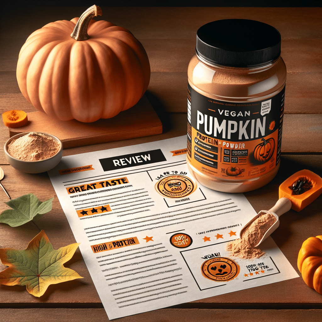 Vegan Pumpkin Protein Powder Review