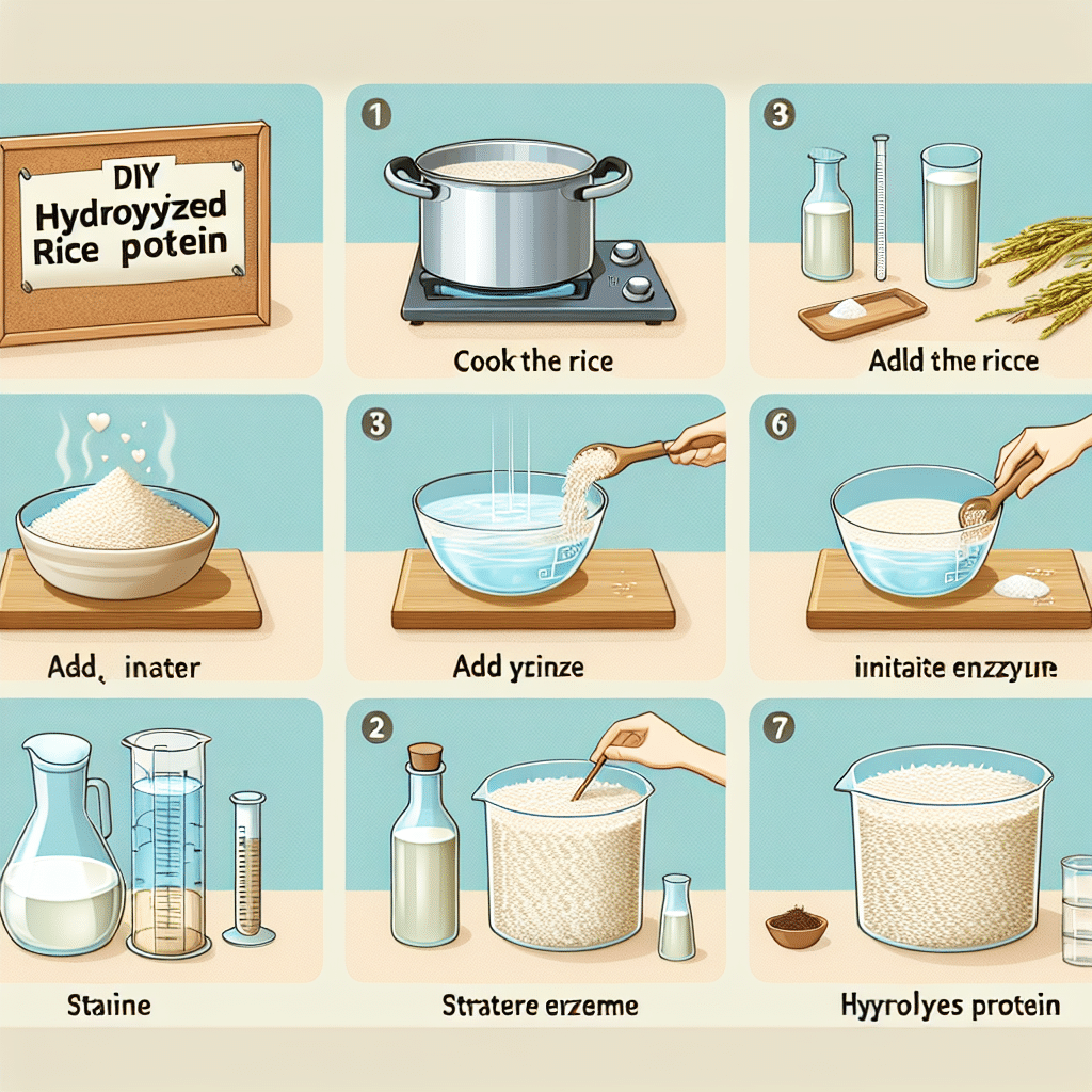 DIY Hydrolyzed Rice Protein: Home Recipe