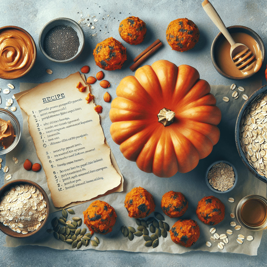 Pumpkin Protein Bites Quick Recipe