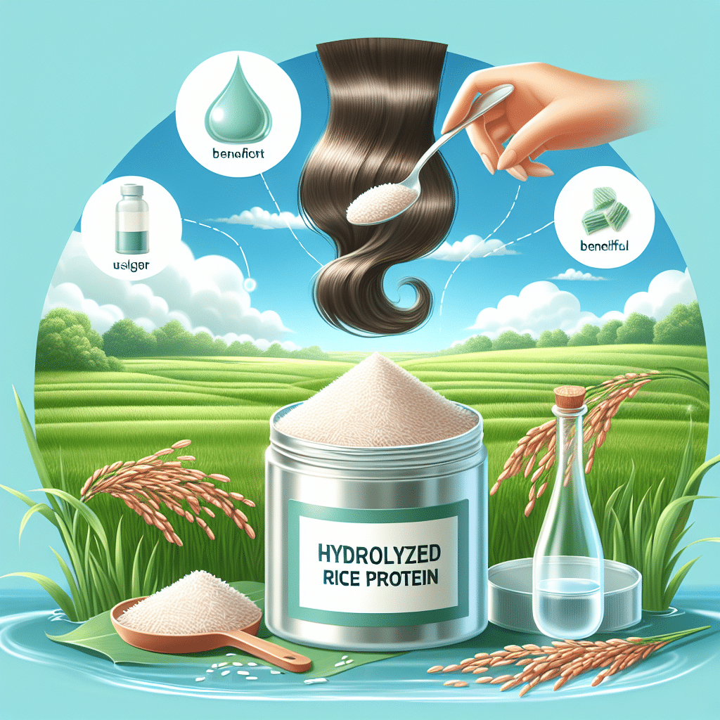 Hydrolyzed Rice Protein for Hair: Key Benefits