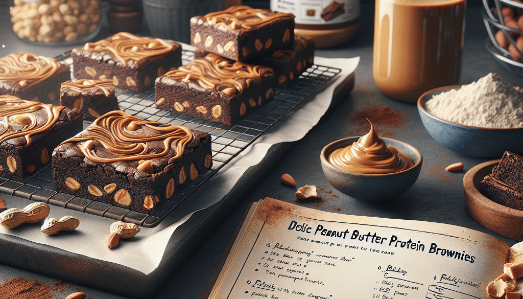 Peanut Butter Protein Brownies: Delicious Recipe