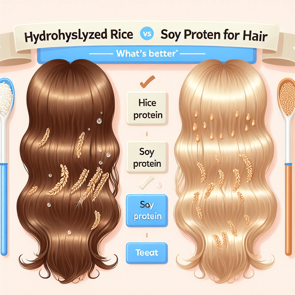 Hydrolyzed Rice vs Soy Protein for Hair: What's Better