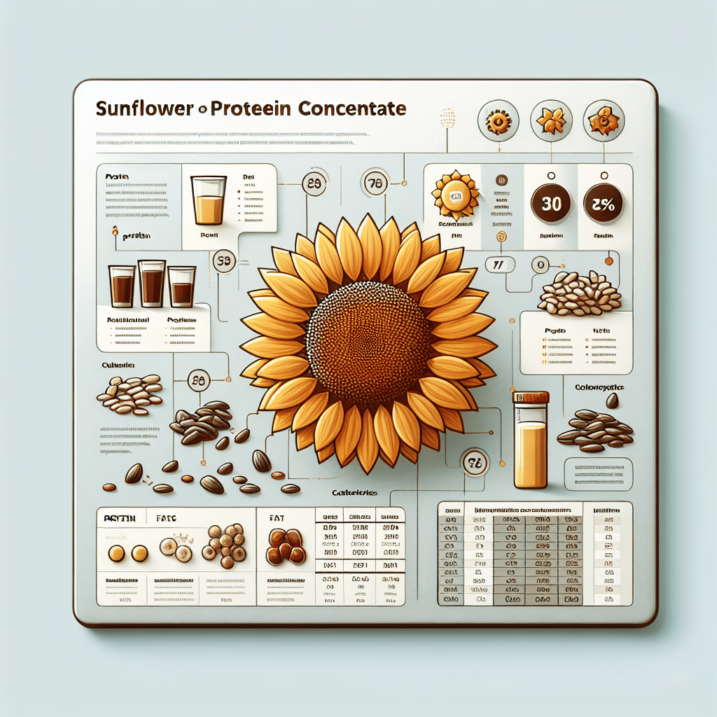 Sunflower Protein Concentrate: Nutritional Profile