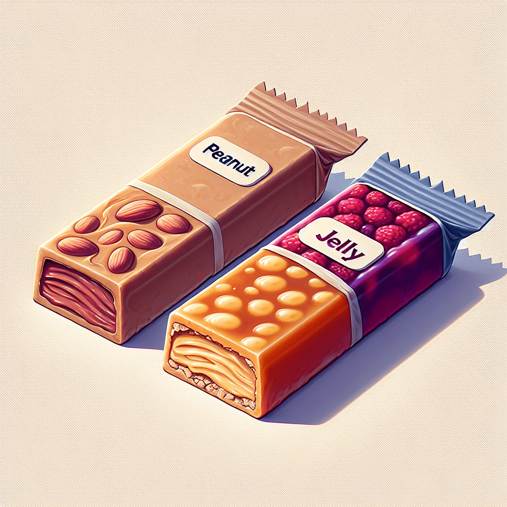 Protein Bars: Peanut Butter and Jelly Flavors