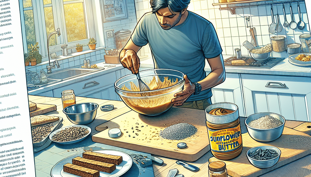 Making Protein Bars with Sunflower Butter
