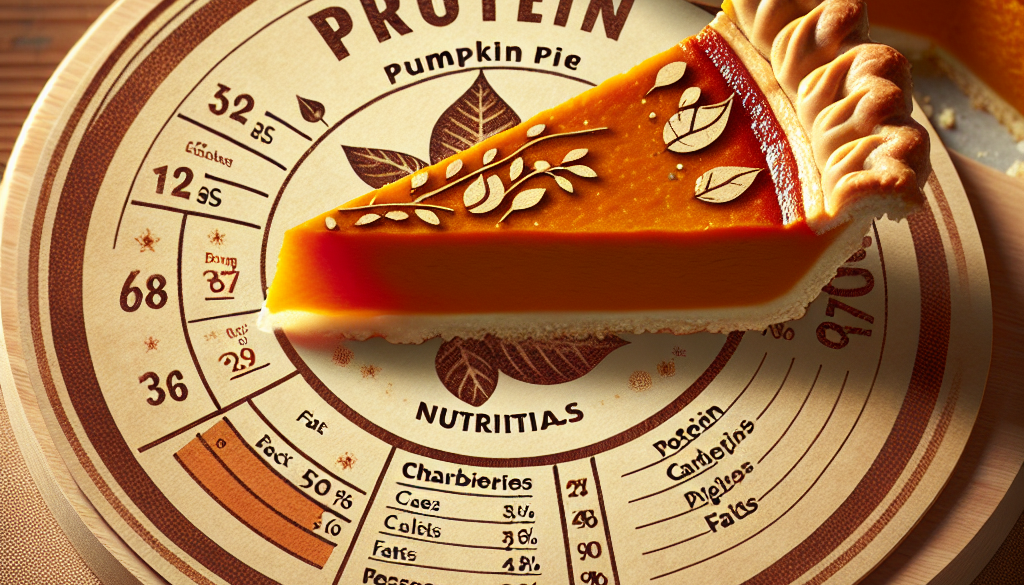 Protein Pumpkin Pie Nutritional Facts