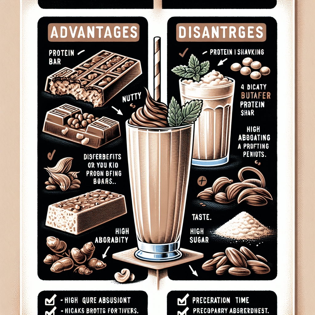 Protein Bar vs Shake: Making the Right Choice