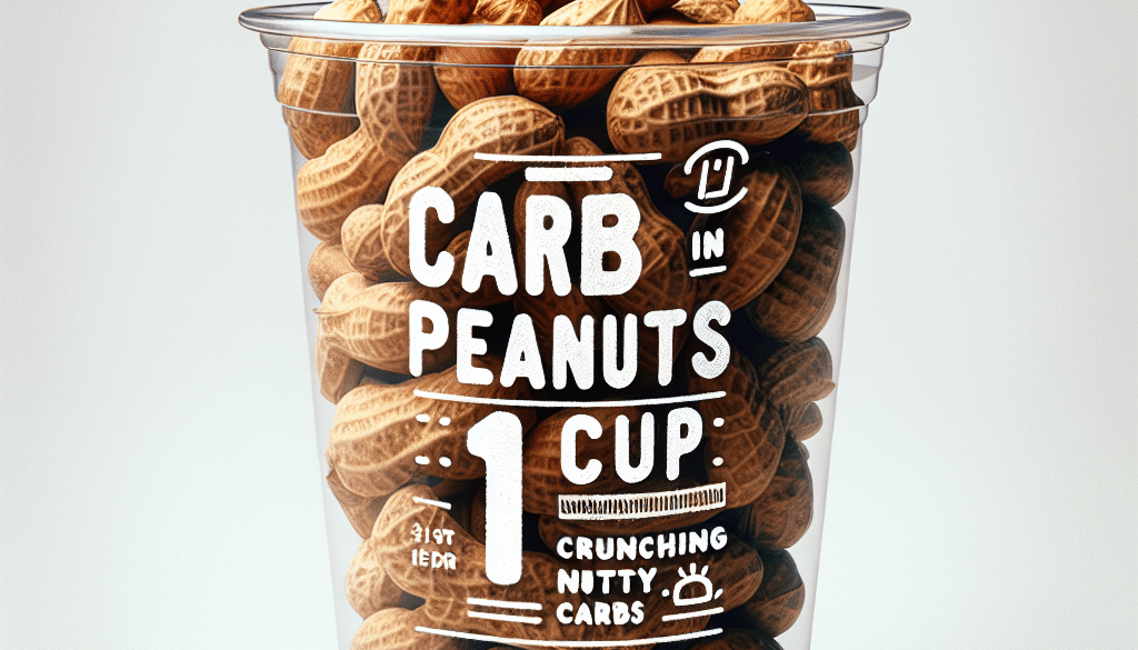 Carbs in Peanuts 1 Cup: Crunching Nutty Carbs