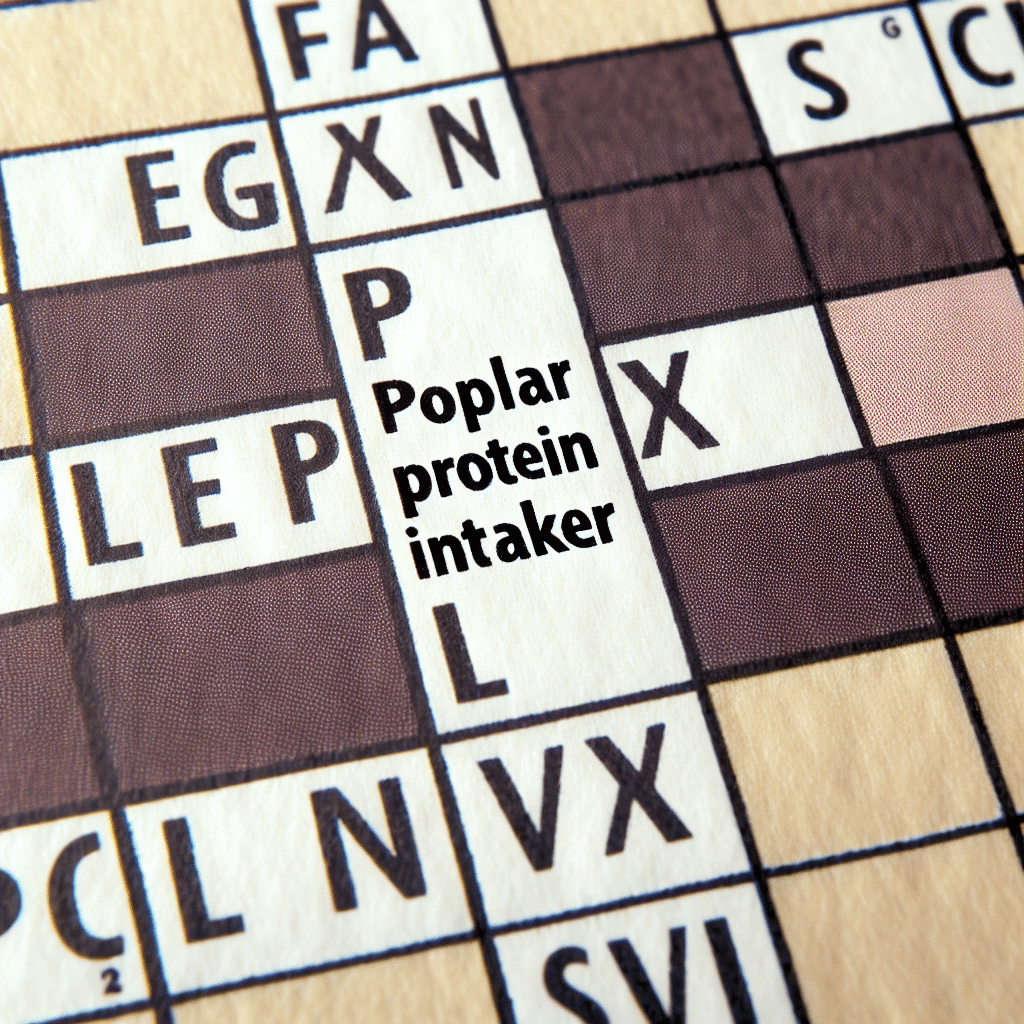 Crossword Clue: Popular Protein Shake Ingredient