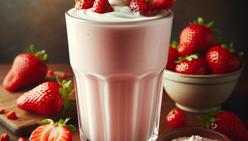 Strawberries and Cream Protein Shake: Sweet, Creamy, Nutritious