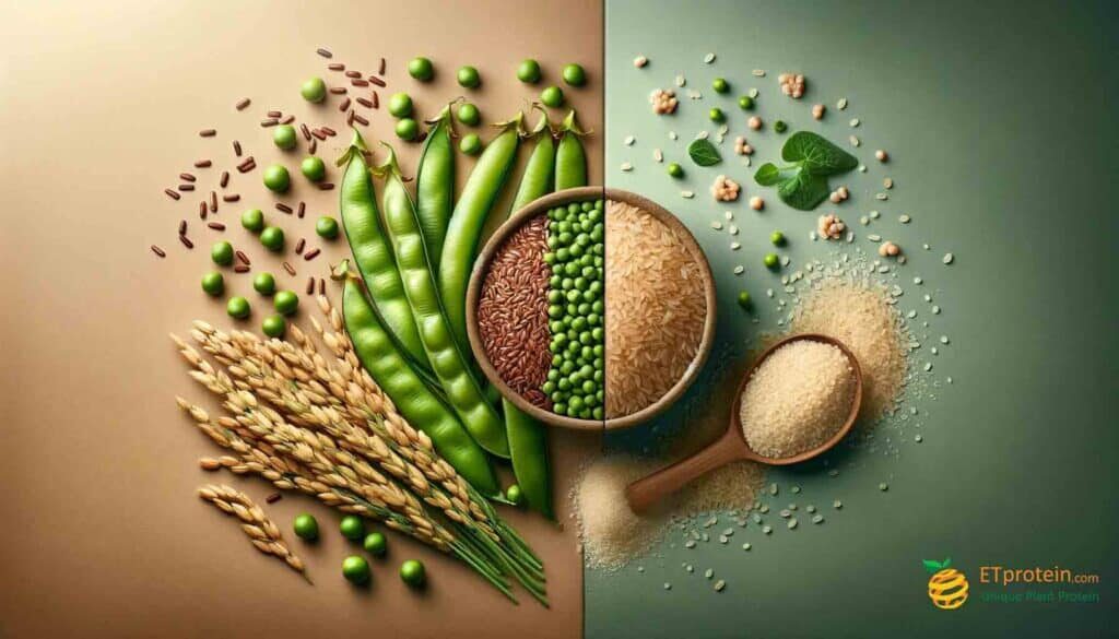 Brown Rice vs. Pea Protein: A Comprehensive Guide.Explore the benefits of brown rice vs. pea protein and discover ETprotein's high-quality, sustainable plant-based protein options for optimal health.