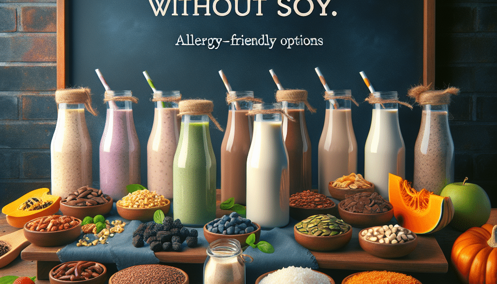 Protein Shakes Without Soy: Allergy-Friendly Options