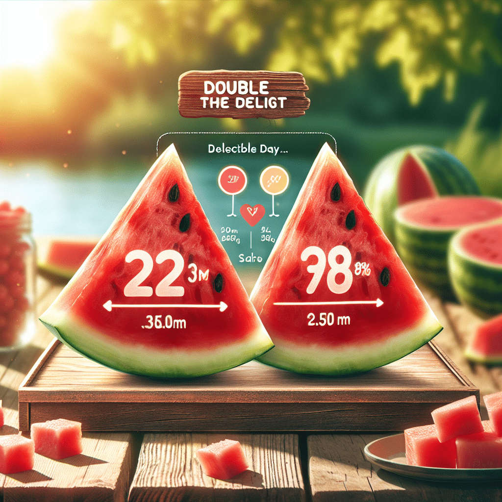 2 Slices Watermelon Calories: Double the Delight