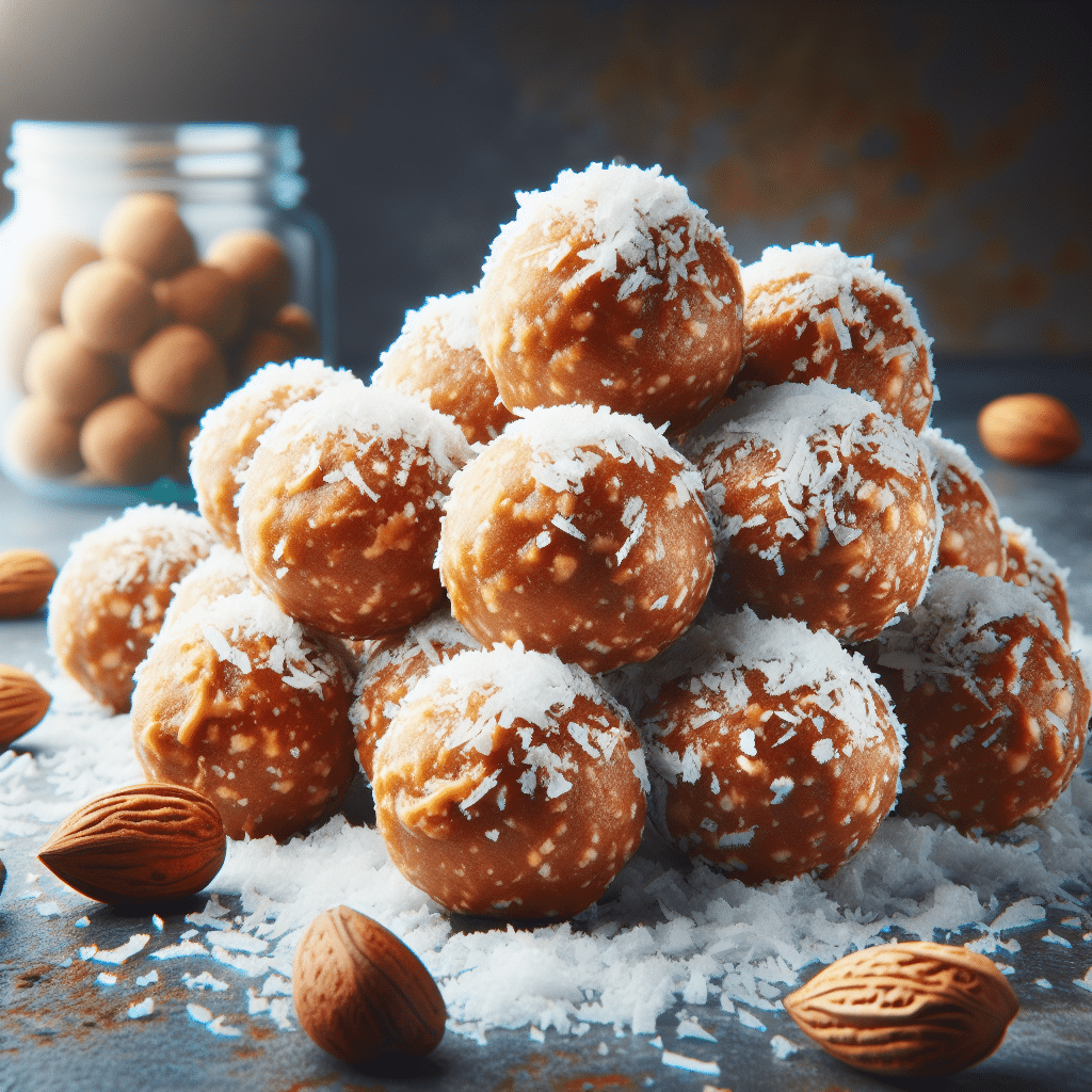 Peanut Butter Protein Balls With Coconut: Coconutty Muscle Bites