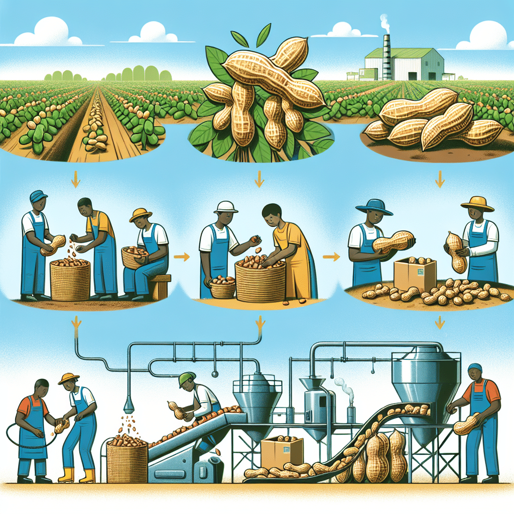 How Are Peanuts Processed: From Field to Snack
