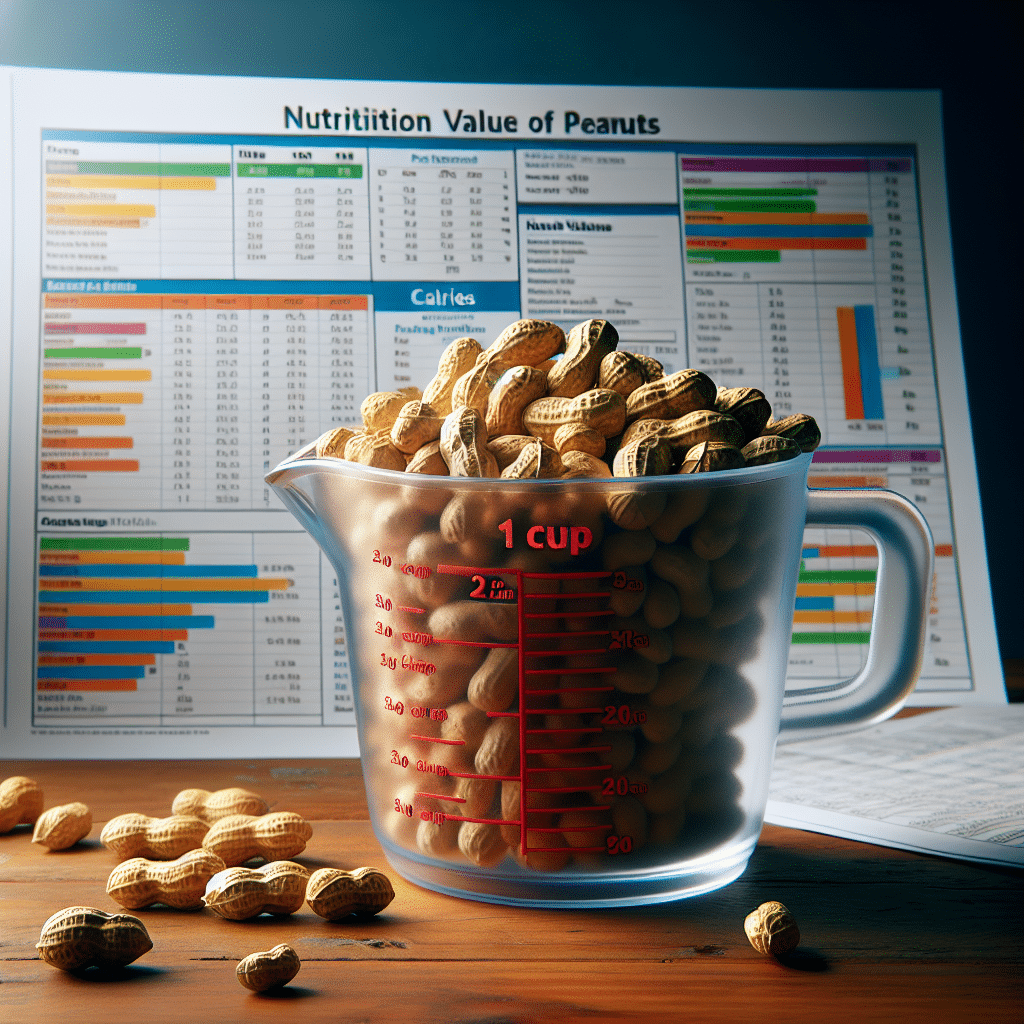 1 Cup Peanuts Calories: Crunching The Nutty Numbers