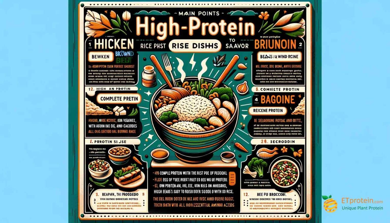 HighProtein Rice Dishes for Health and Flavor