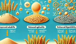 Effect Of Deamidation Treatment On In Vitro Digestibility Of Different Cereal Proteins.Exploring acid deamidation's effects on cereal proteins, highlighting improved solubility, digestibility, and structural changes for enhanced nutritional value.