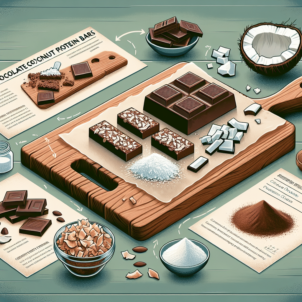 Chocolate Coconut Protein Bars: Healthy Snack Recipe Ideas