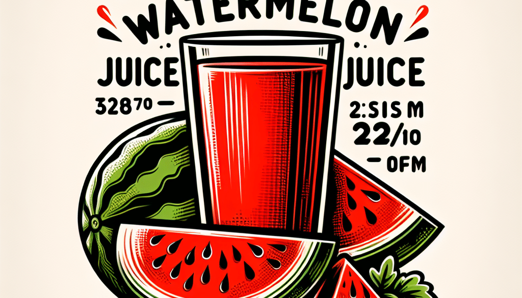 Calories in Watermelon Juice: Refreshingly Low