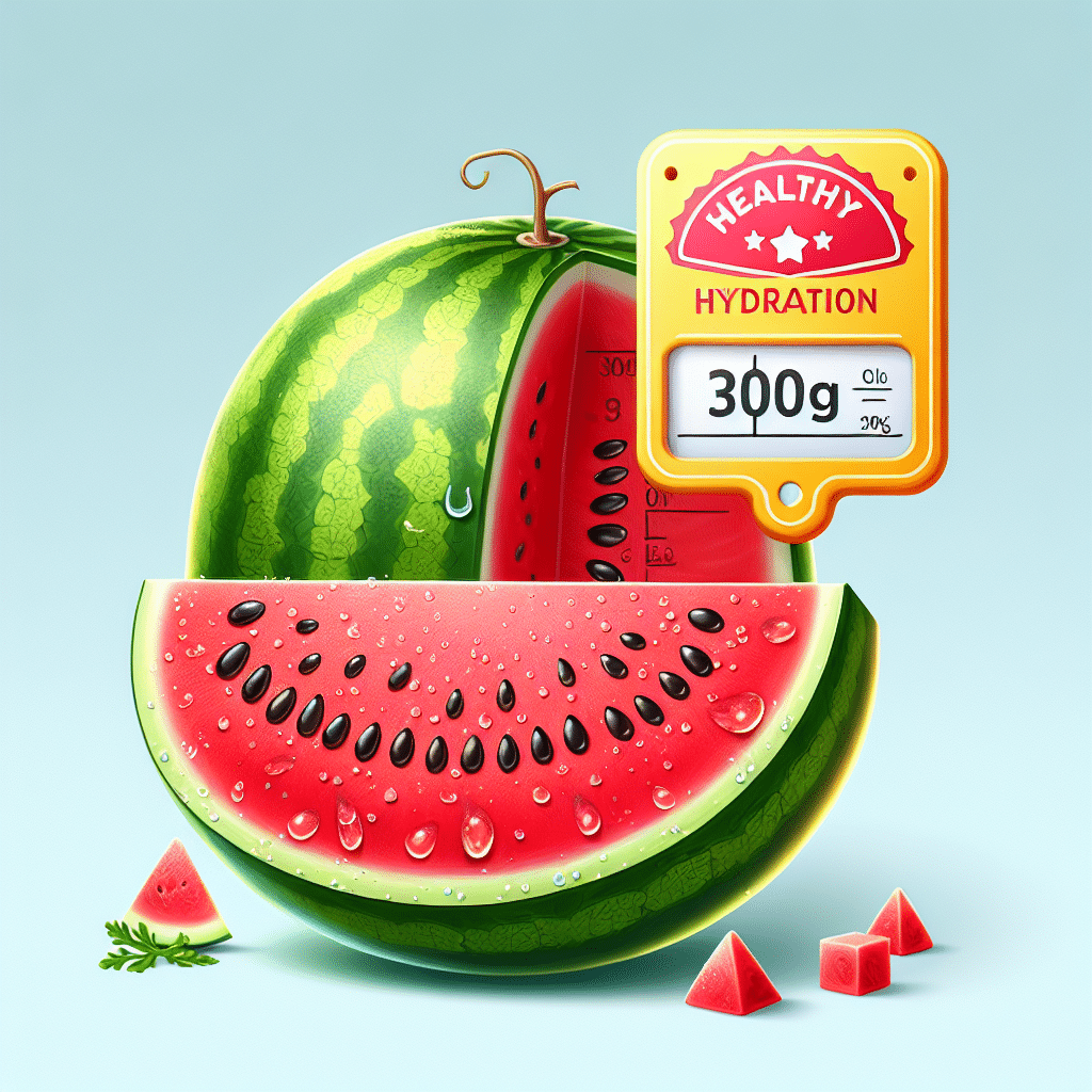 300g Watermelon Calories: Healthy Hydration