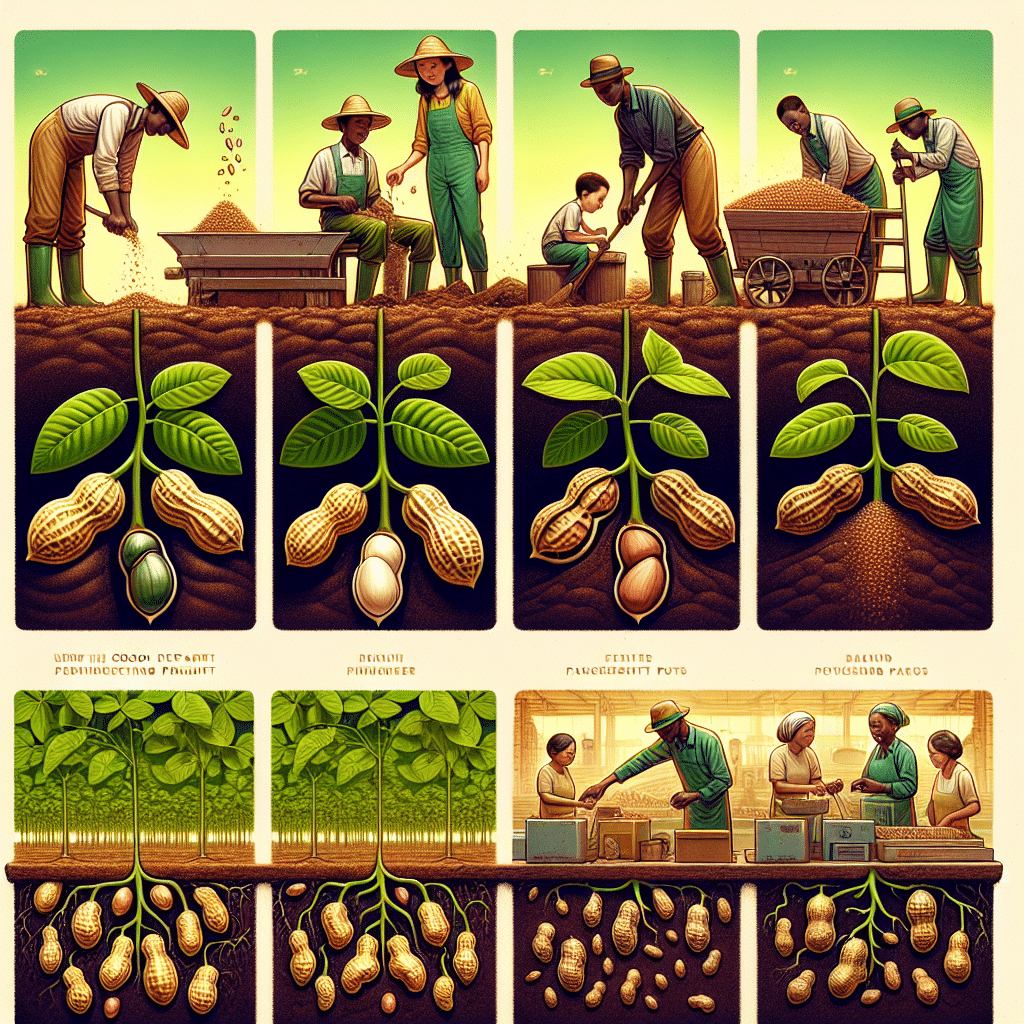 How Are Peanuts Produced: Cultivating Crunchy Crops